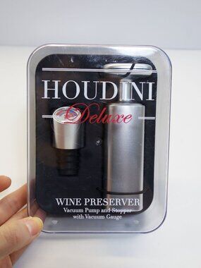 New Houdini Wine Preserver Vacuum Pump